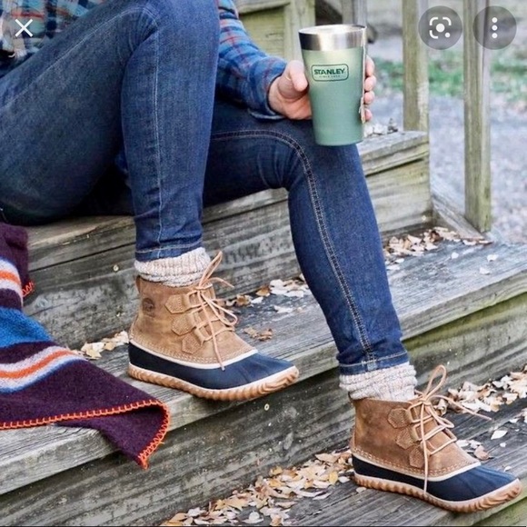 Sorel Shoes - Sorel Out N About Women"s Size 8 Leather Ankle Boots